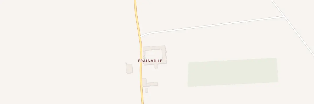 Plan du 1 Ferme d’Erainville à Allainville