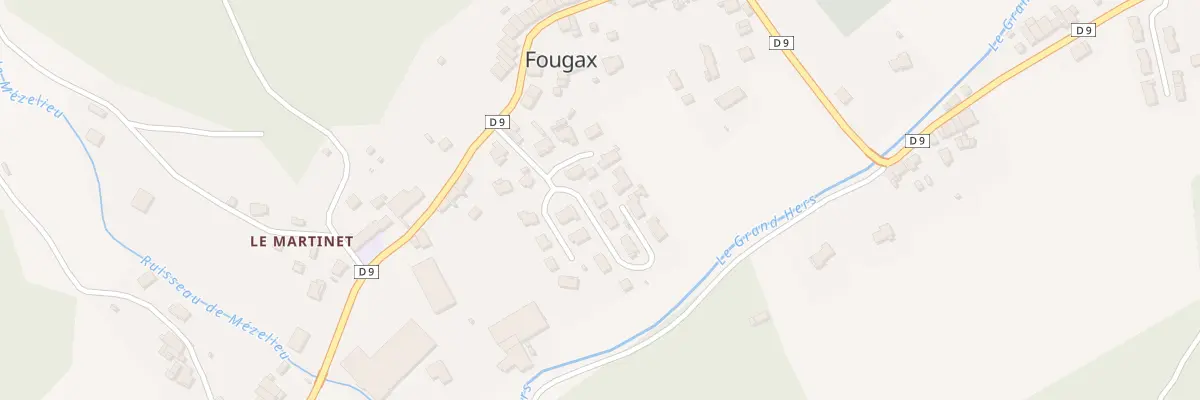 Plan du 13 Res Jean Fevrier à Fougax-et-Barrineuf