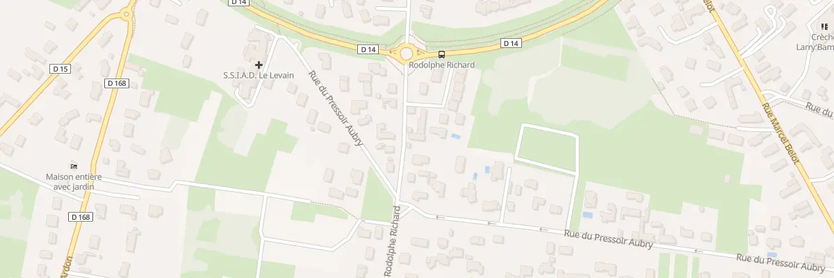 Plan du 771 Rue Rodolphe Richard à Olivet