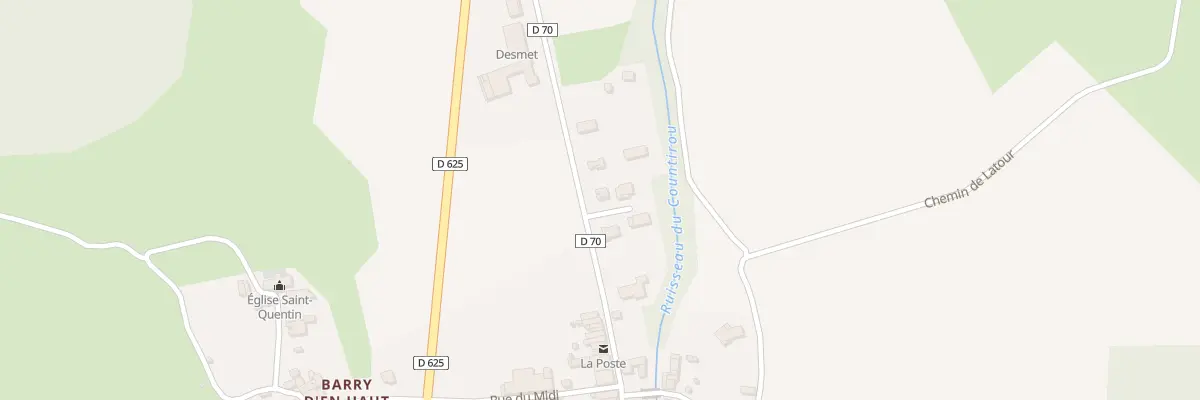 Plan du 1 Imp du Soularac à Saint-Quentin-la-Tour