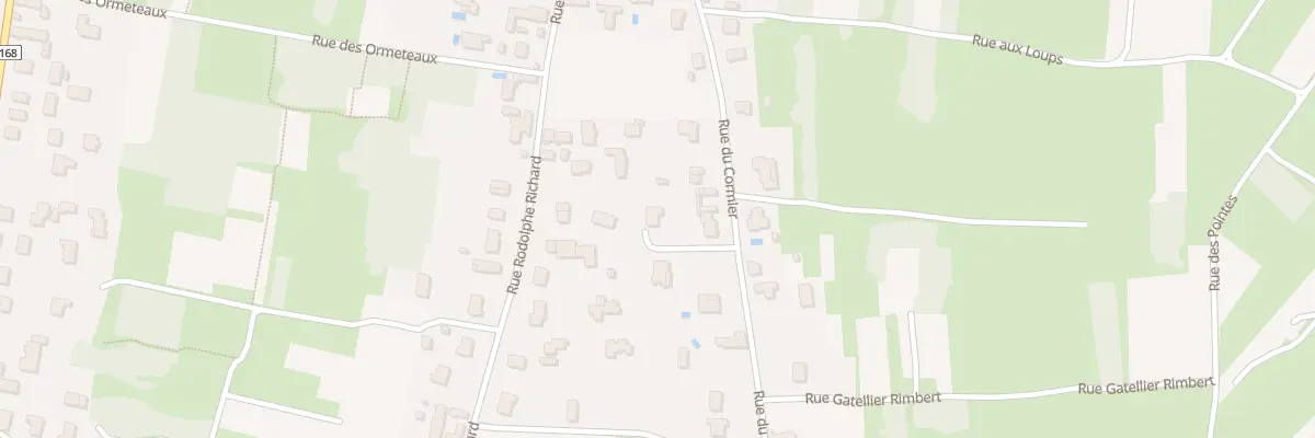 Plan du 286 Rue du Cormier à Olivet