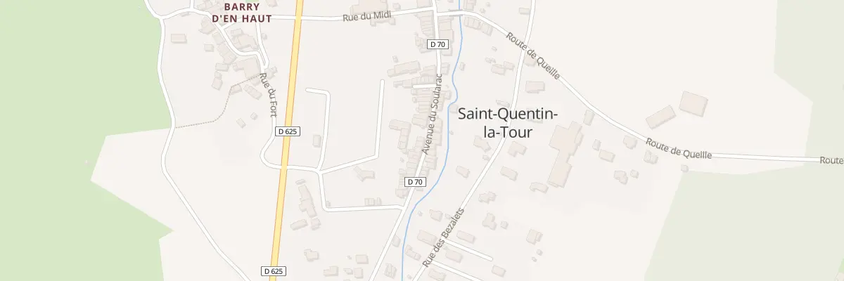 Plan du 54 Av du Soularac à Saint-Quentin-la-Tour