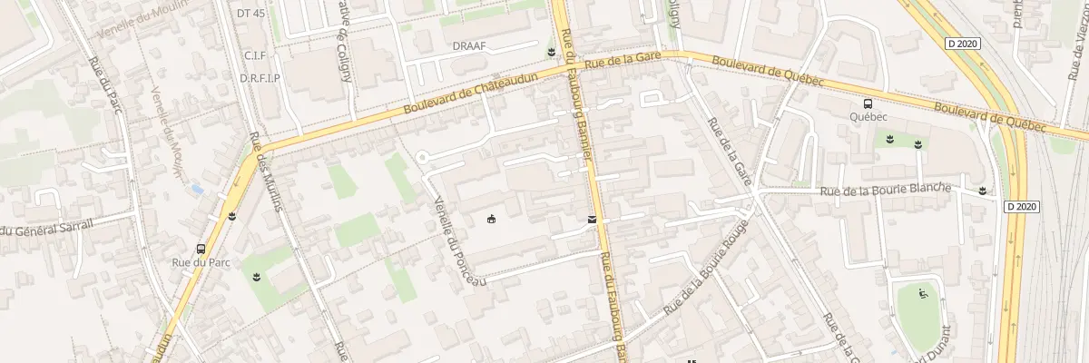 Plan du 119 Rue du Faubourg Bannier à Orléans