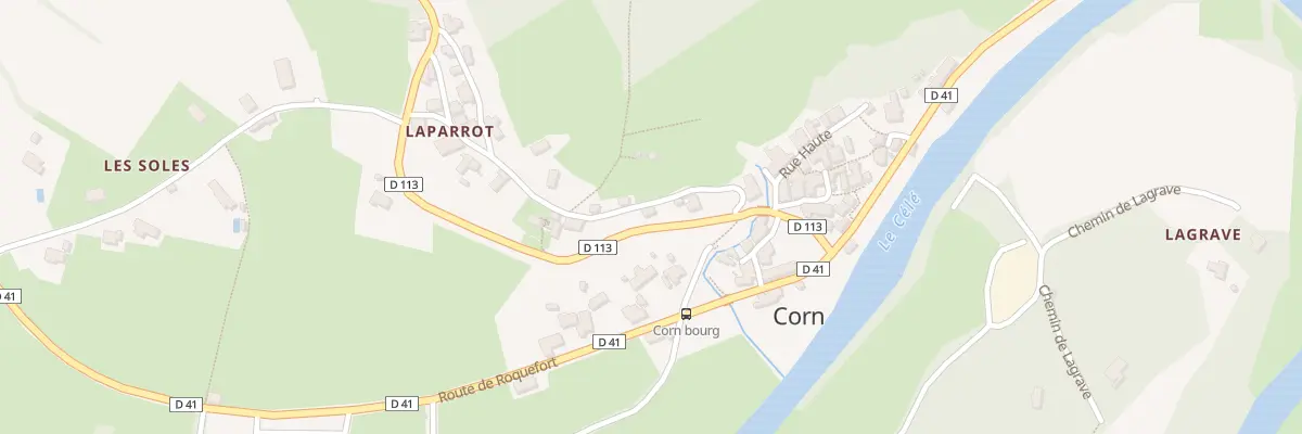 Plan du 356F Le Bourg à Corn