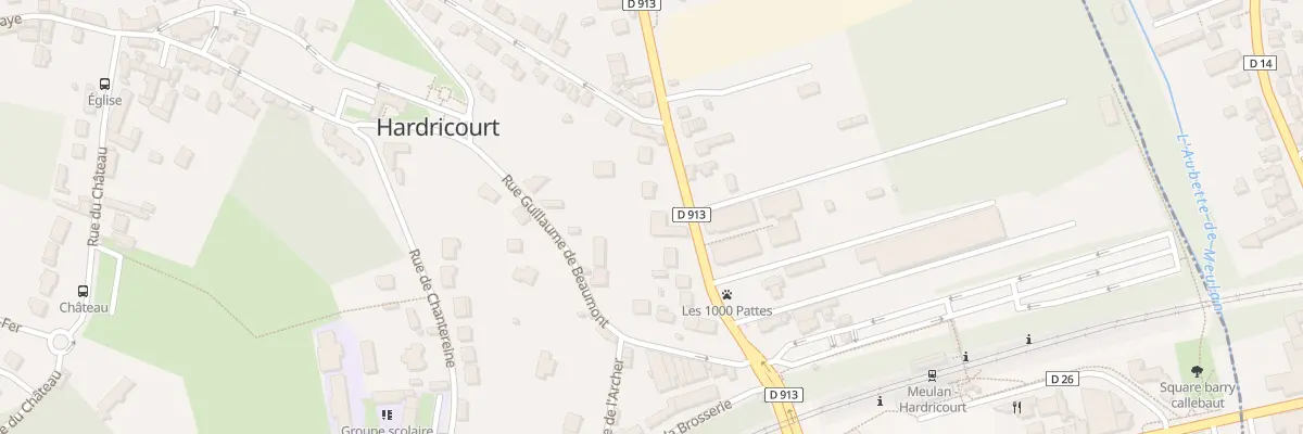 Plan du 11 Rue du Vexin à Hardricourt