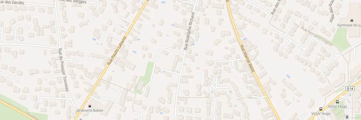 Plan du 348 Rue Rodolphe Richard à Olivet