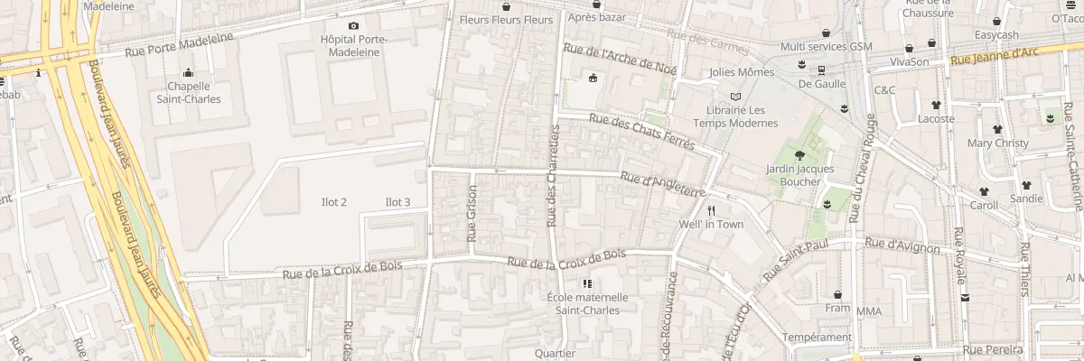 Plan du 49 Rue des Charretiers à Orléans