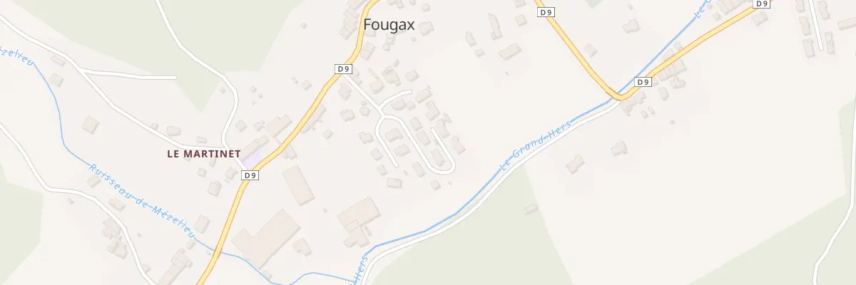Plan du 12 Res Jean Fevrier à Fougax-et-Barrineuf
