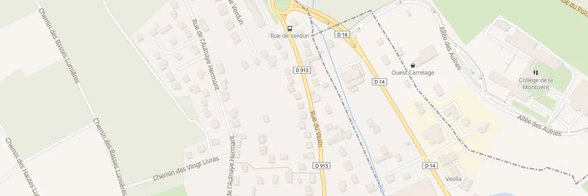 Plan du 95 Rue du Vexin à Hardricourt