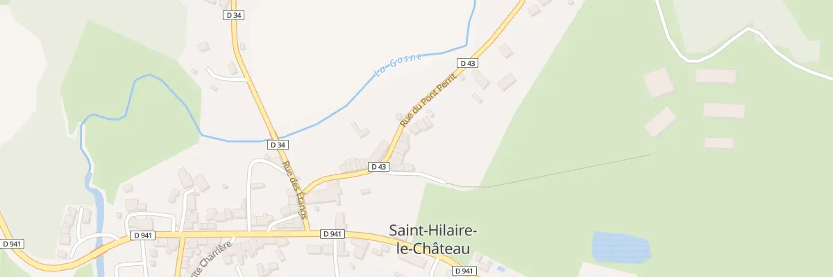 Plan du 10 Rue du Pont Perrit à Saint-Hilaire-le-Château