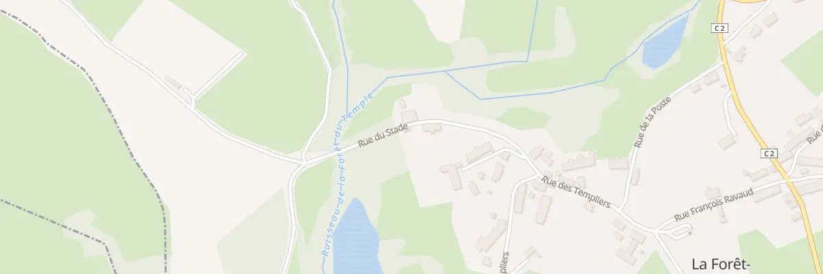 Plan du 9 Rue du Stade à La Forêt-du-Temple
