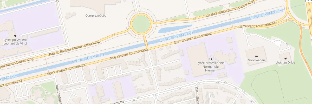 Plan du 118 Rue Jean Mermoz à Calais