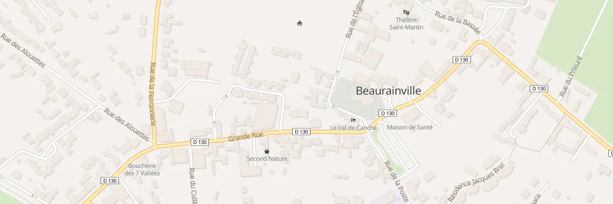 Plan du 45 Rue de l’Eglise à Beaurainville