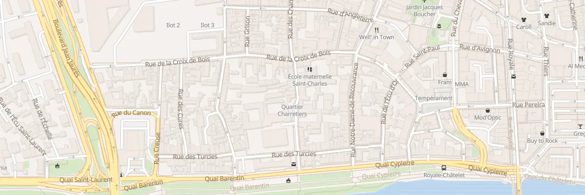Plan du 19 Rue des Charretiers à Orléans