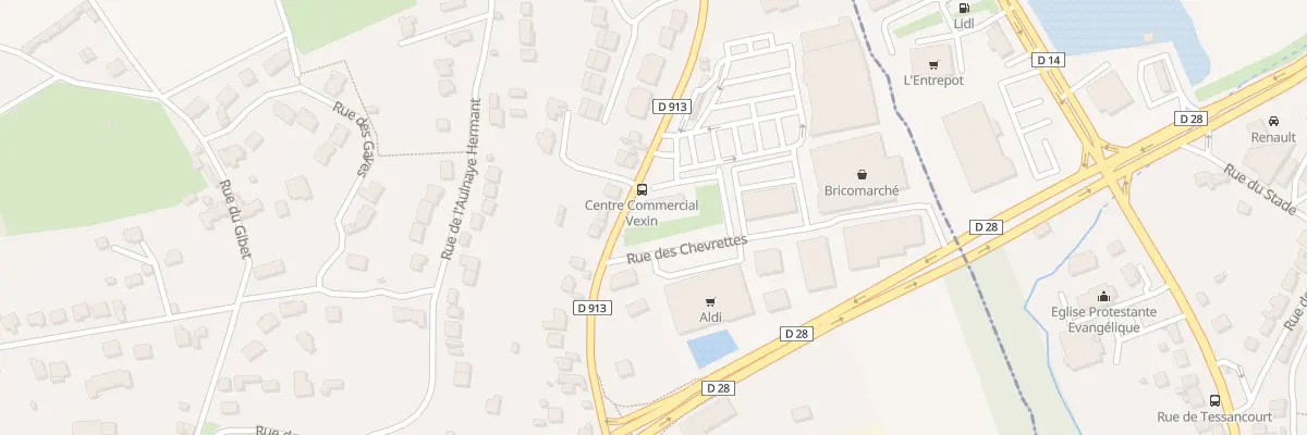 Plan du 56 Rue du Vexin à Hardricourt