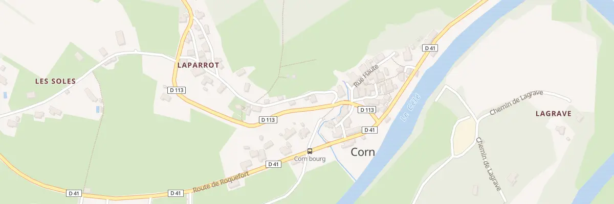 Plan du 357F Le Bourg à Corn