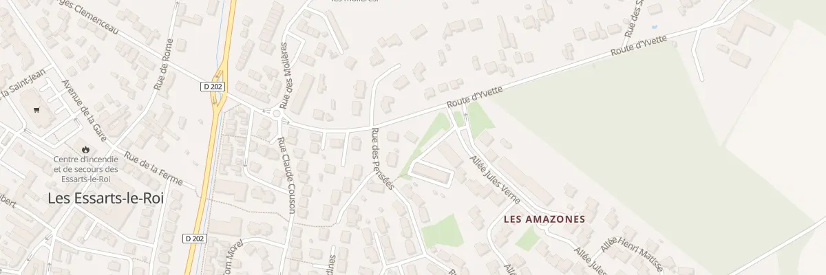 Plan du 22 Rue de l’Yvette aux Essarts-le-Roi