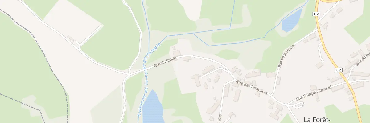 Plan du 7 Rue du Stade à La Forêt-du-Temple