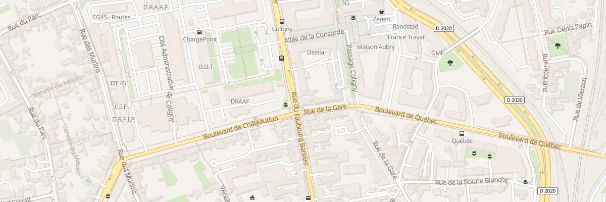 Plan du 120 Rue du Faubourg Bannier à Orléans