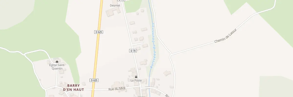 Plan du 3 Imp du Soularac à Saint-Quentin-la-Tour