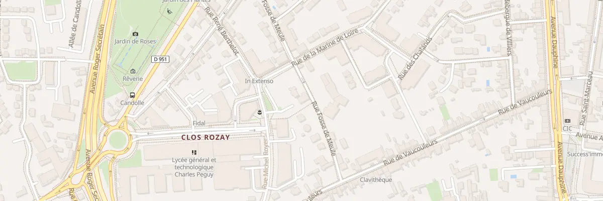 Plan du 10 Rue Fosse de Meule à Orléans