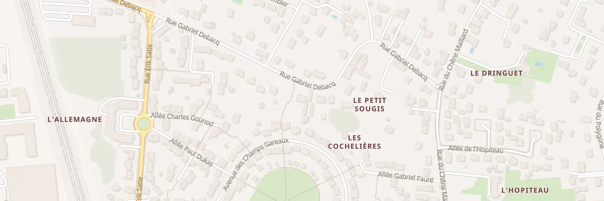 Plan du 676 Rue Gabriel Debacq à Saran