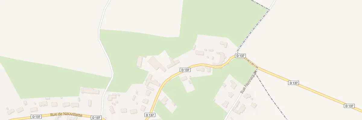 Plan du 1545 Rue de Neuvillette à Campagne-lès-Hesdin