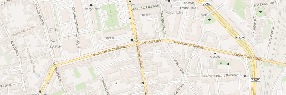 Plan du 114 Rue du Faubourg Bannier à Orléans