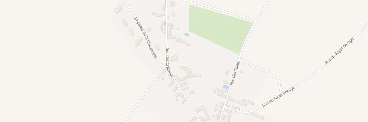 Plan du 14 Rue des Crainnes à Thibivillers