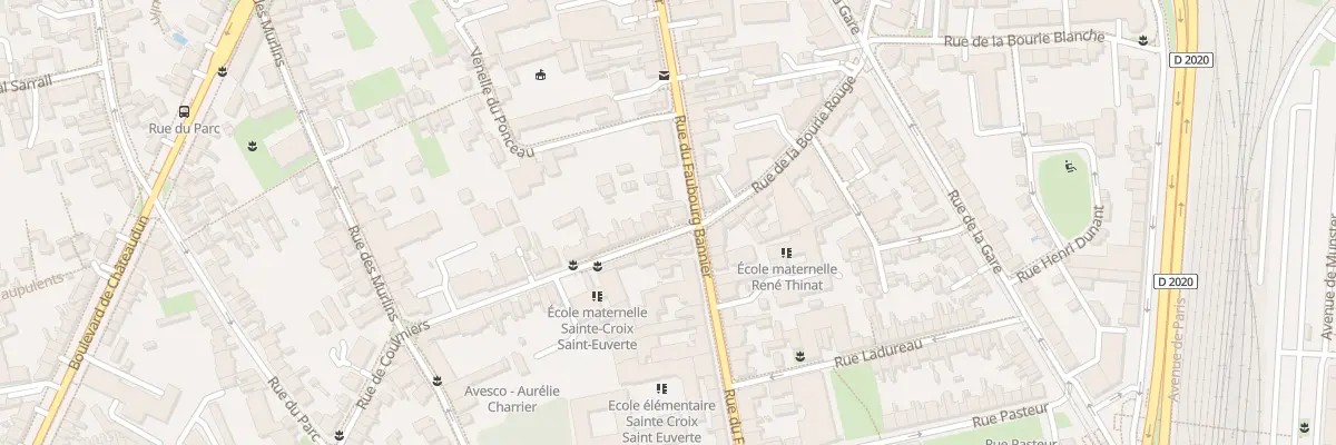 Plan du 123 Rue de Coulmiers à Orléans