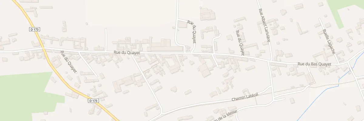 Plan du 344 Rue du Quayet à Allery