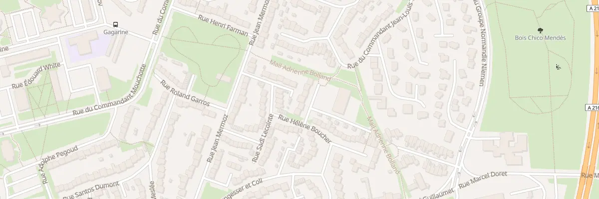 Plan du 86 Rue Hélène Boucher à Calais