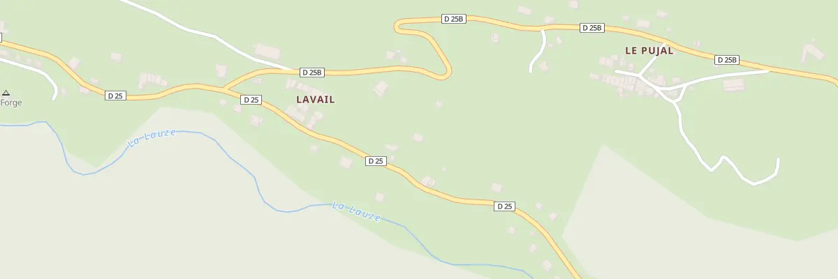 Plan du 5021 Plat des Bordes à Ascou