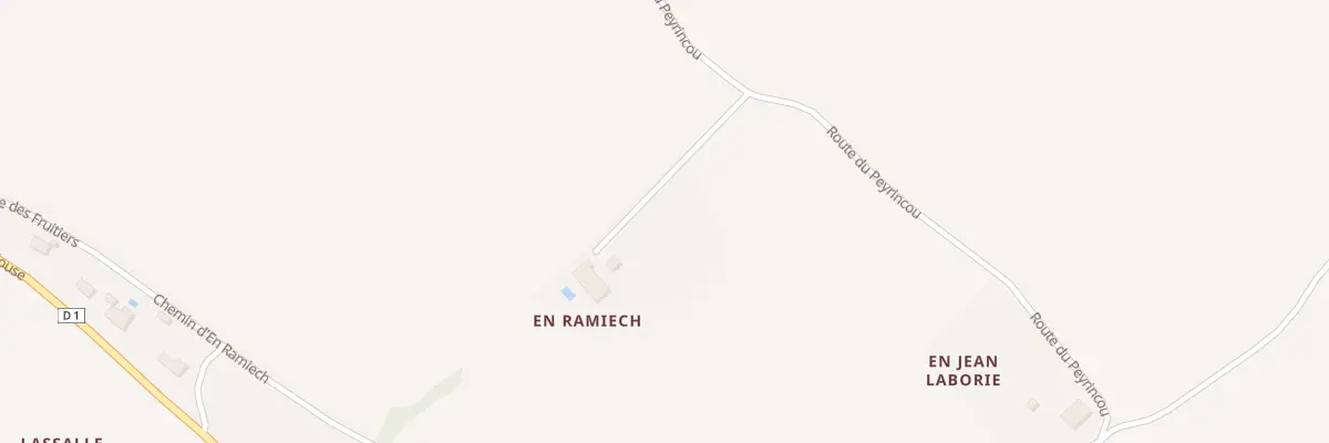 Plan du 31 Ramiech à Saint-Julia