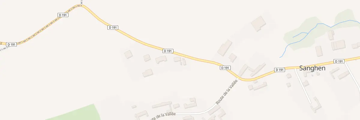 Plan du 1127 Rte d’Alembon (cd 191) à Sanghen