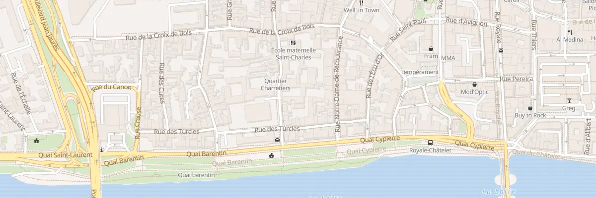 Plan du 18 Rue des Charretiers à Orléans