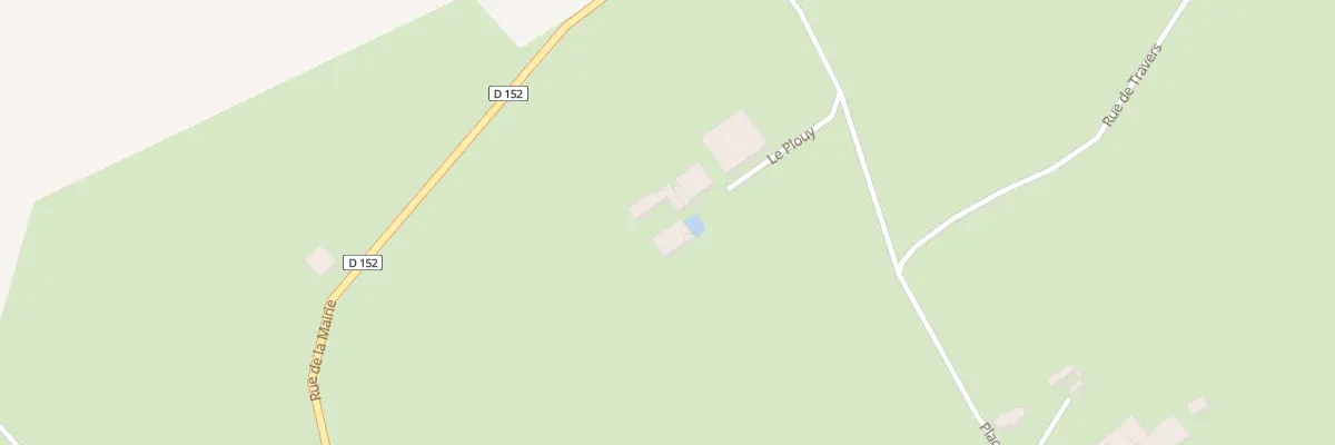 Plan du 2 Le Plouy à Bimont