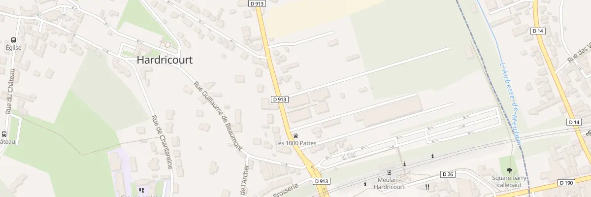 Plan du 20 Rue du Vexin à Hardricourt