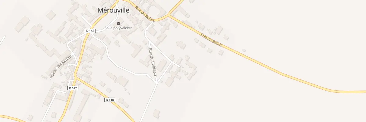 Plan du 11 Rue du Château à Mérouville