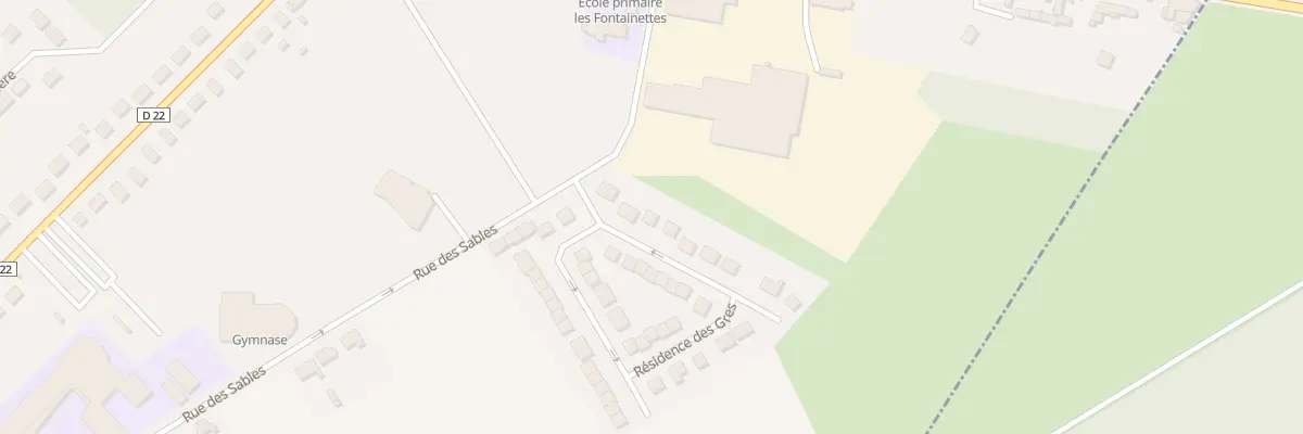 Plan du 5 Les Sables des Fontainette à Saint-Aubin-en-Bray