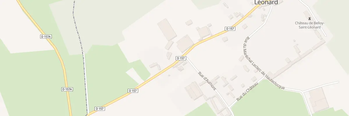 Plan du 32 Rue Rue Principale à Belloy-Saint-Léonard