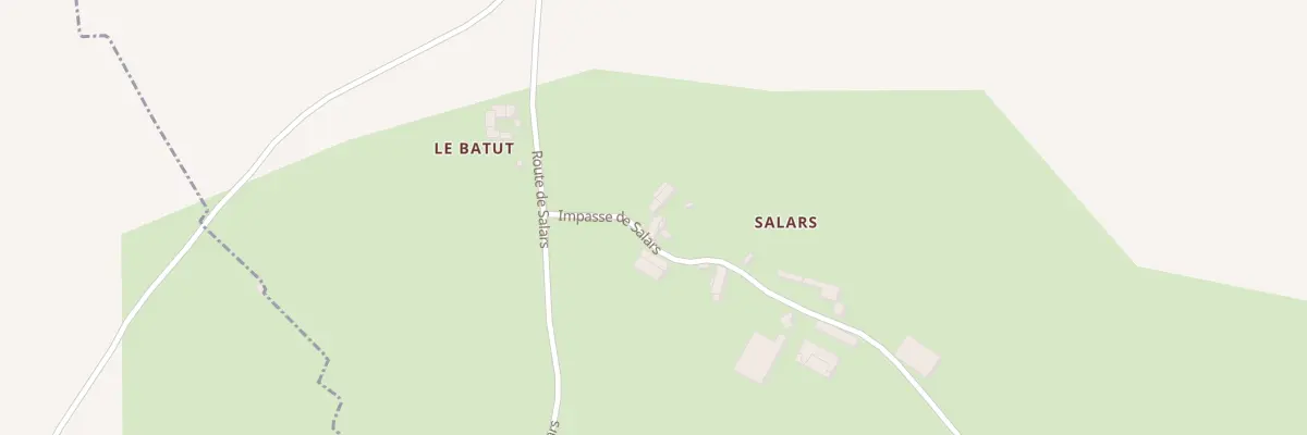 Plan du 5325 Salars à Martiel