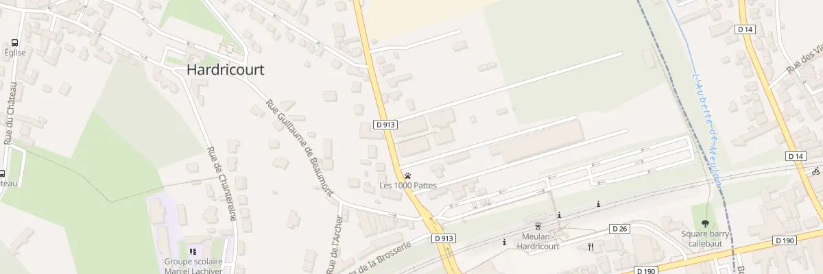 Plan du 18 Rue du Vexin à Hardricourt
