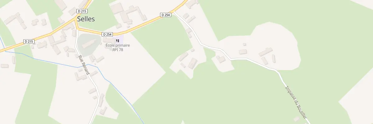 Plan du 6 Imp du Boutiller à Selles