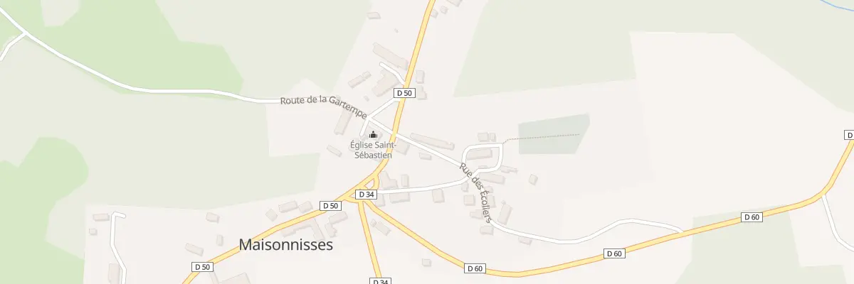 Plan du 18 Rue des Ecoliers à Maisonnisses