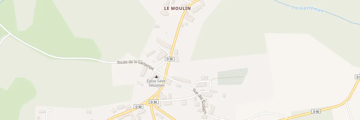 Plan du 3 Rue du 1er Maquis Creusois à Maisonnisses