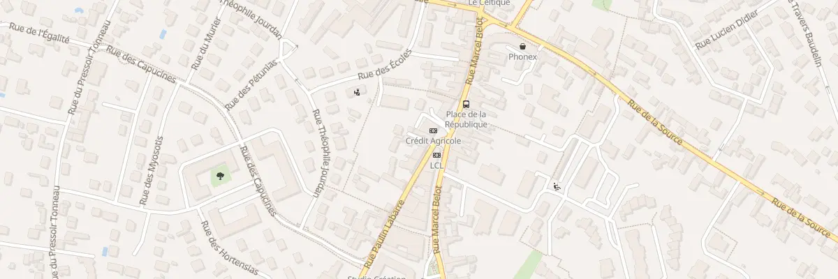 Plan du 530 Rue Marcel Belot à Olivet