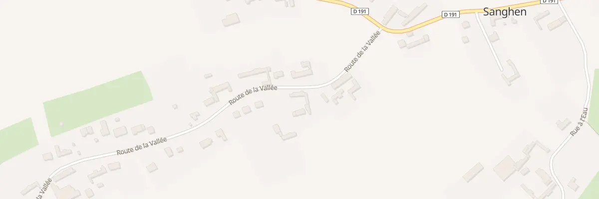 Plan du 171 Rte de la Vallee à Sanghen