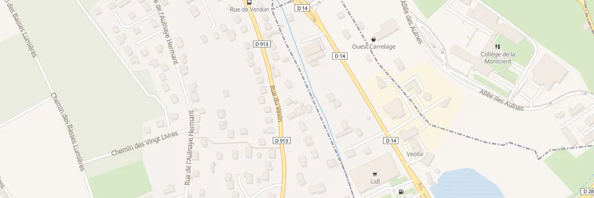 Plan du 90 Rue du Vexin à Hardricourt