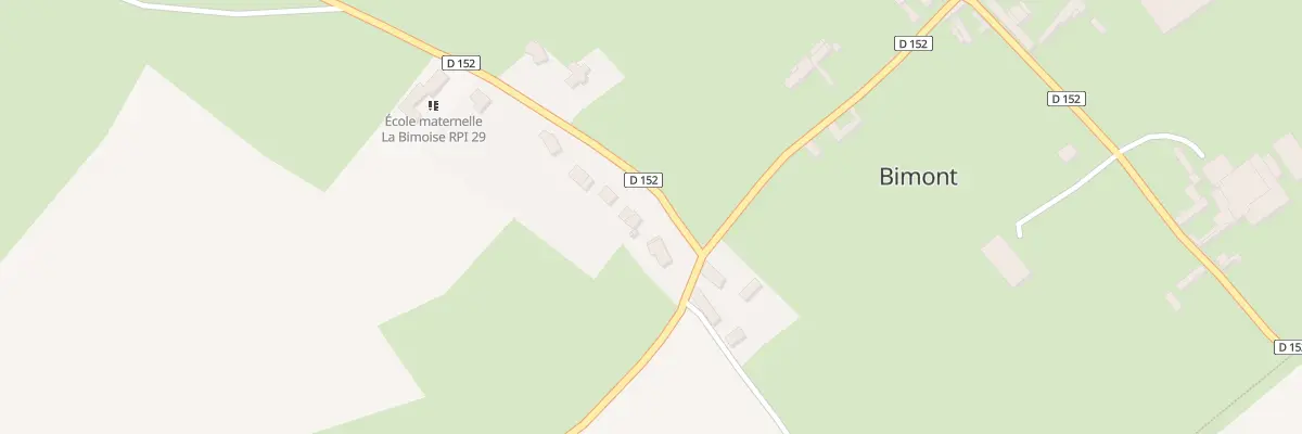 Plan du 1B Rue de la Mairie à Bimont